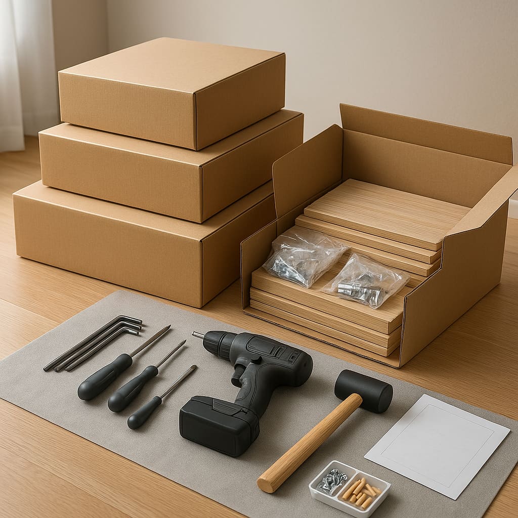 Lieferung und Montage